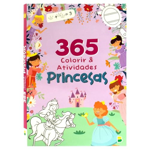 365 Princesas – Colorir & Atividades: