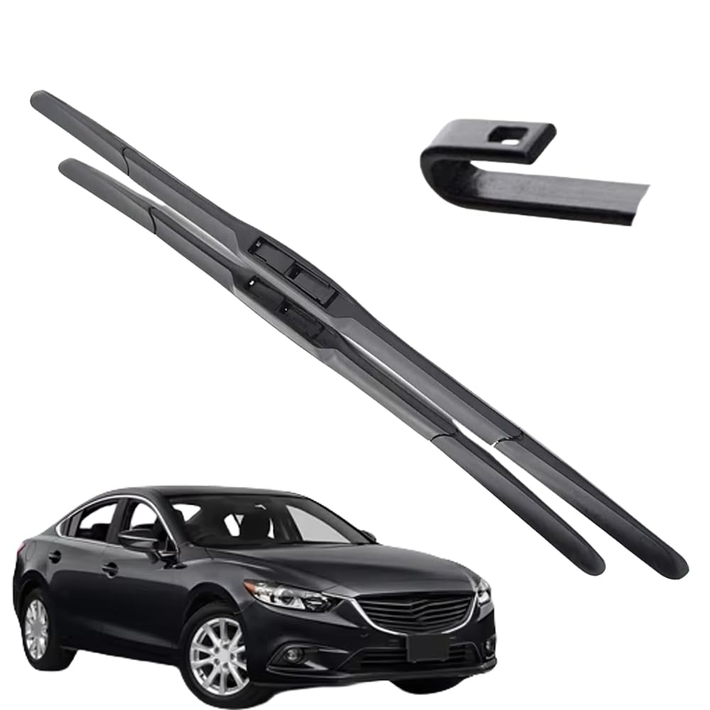 Balais Essuie-Glace Mazda 6 Silencieux Haute Durabilité Avant 2PCS