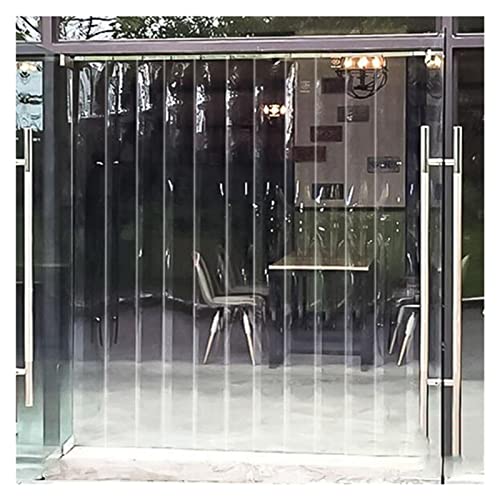 Kit de cortina de vinilo de PVC – Partición de puerta transparente para congeladores, ideal para enfriadores, almacenes, cámaras frías, carnicerías y uso industrial.