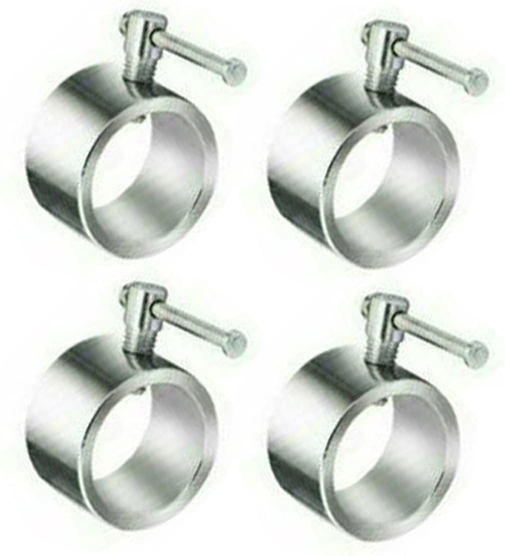 Set of 4 PCS Gym Bar Rod Locks Dumbbell Rod Locks (Fit Upto 28 mm Thick Rod) Multi-Training Bar ()-image-15