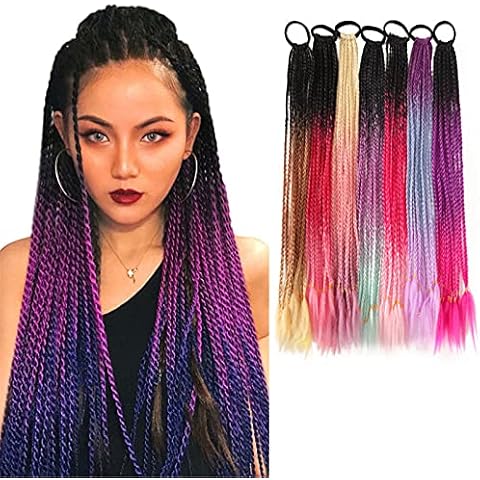 Dreadlock Extensions, 23 inch Handmade Synthetic Hairpiece Cover