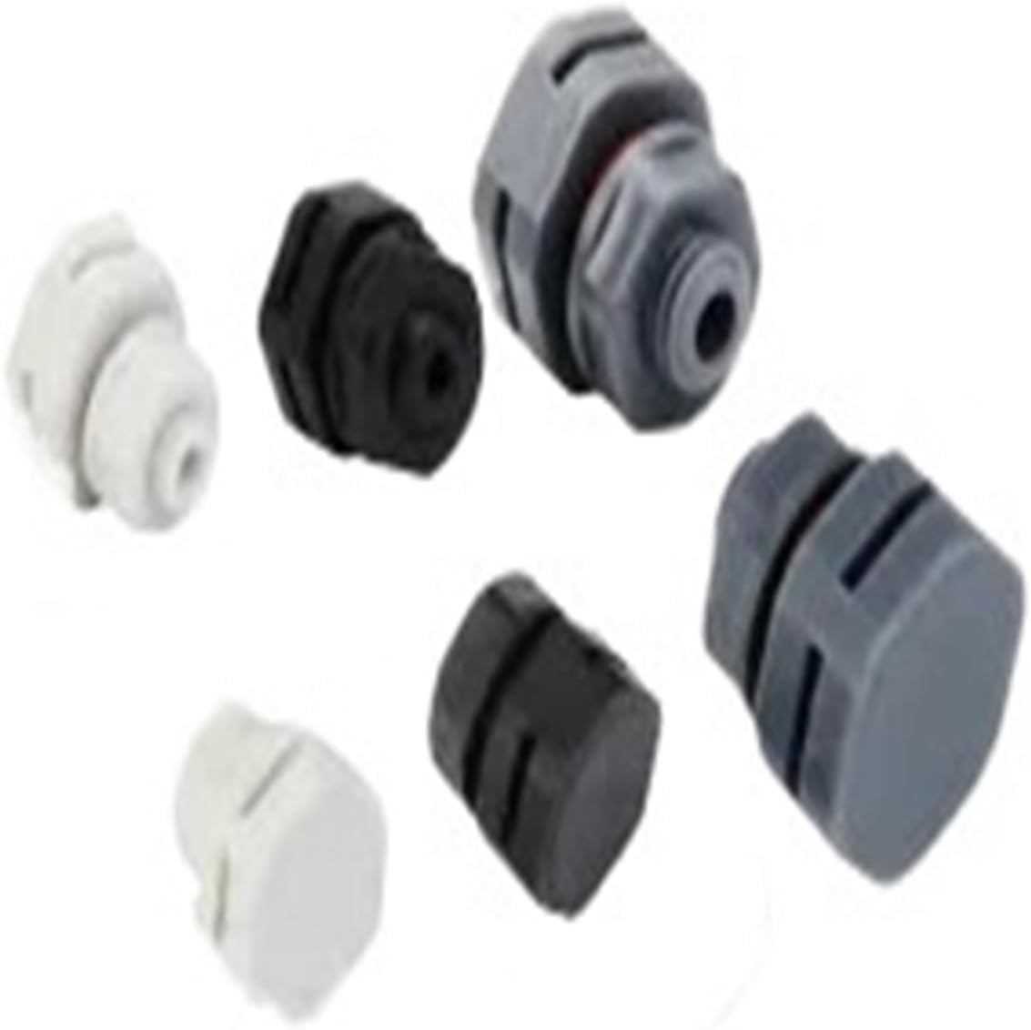 Waterproof Air Vent Valves Nylon air Vent Plug Waterproof Breathable Valve Protective(M10,BLACK_50PCS)