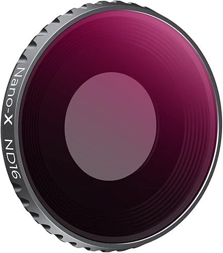 K&F Concept Osmo Action 3 ND16 (4 paradas) Filtro de densidad neutra compatible con DJI Osmo Action 3 impermeable, resistente a los arañazos