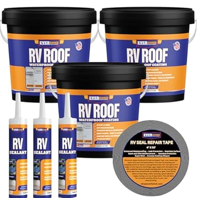 Everbond RV Roof Coating 3 Gallon Kit