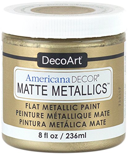 Deco Art ADMMT08-36 Americana Decor Matte 8oz Champage Craft Paint