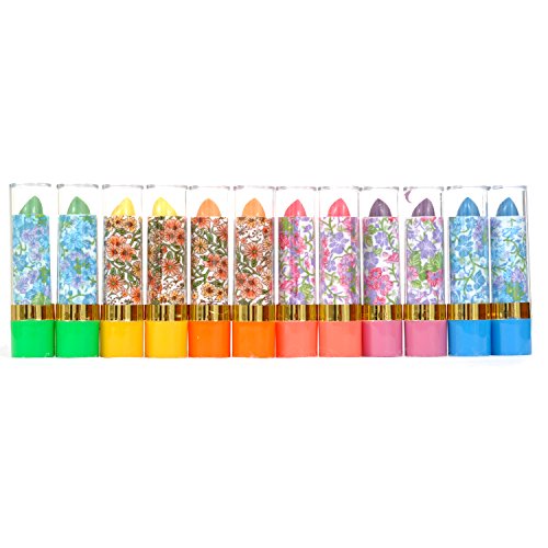 Princessa Aloe Mood Lipsticks 12 Assoreted Lipsticks 6 Different Color #TOP9