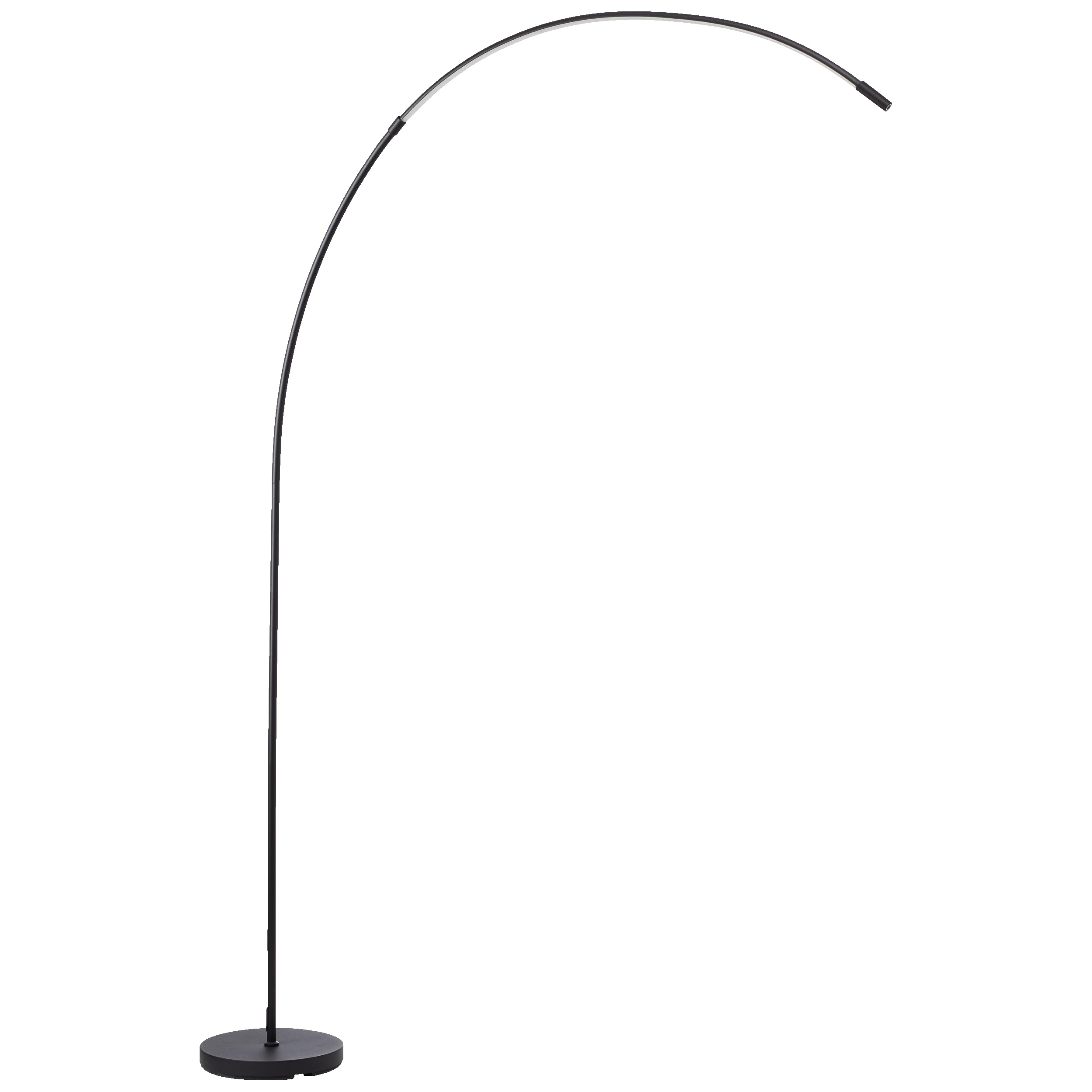 Lightbox LED lampada da terra ad arco | 1,7 m di altezza | lampada da terra con interruttore, dimmerabile (CCT) | lampada LED (1440 lm, 18 W) | lampada da terra anche come lampada per camera da letto,