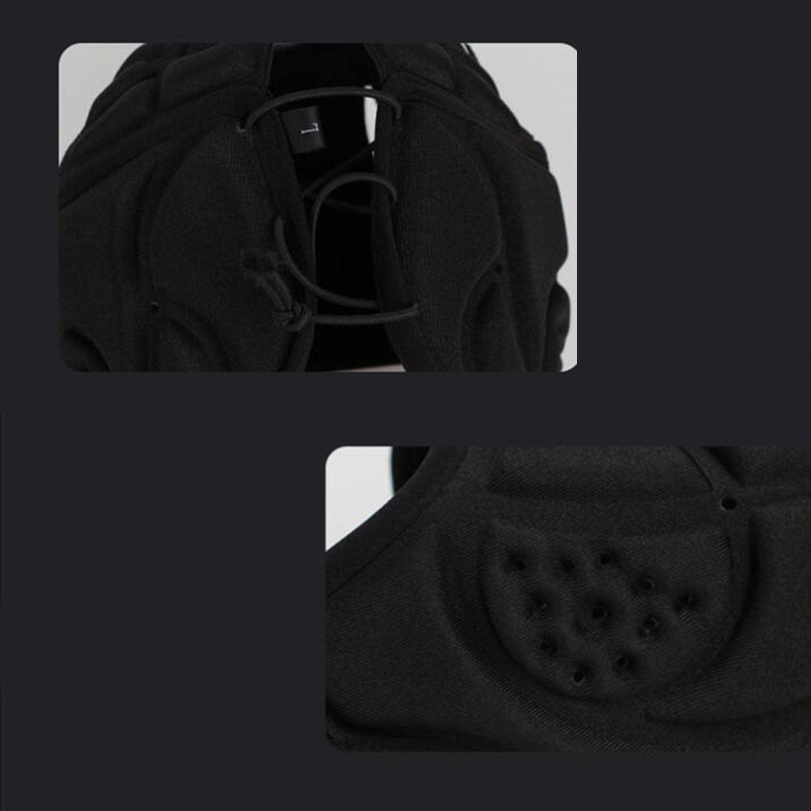 Rugby Headguard – Adjustable Scrum Cap for Youth to Adult Soft Shell Protective Gear with High-Density EVA Padding for Tackling Training Matches