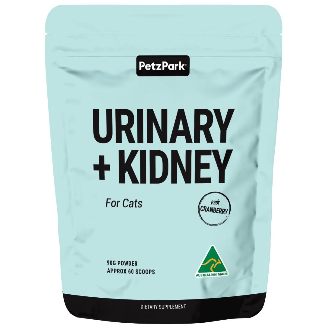 Petz Park Cat Food Topper - Urinary Tract Infection UTIs - Cat Supplements for Dry Cat Food Wet and Dry - Made in Australia