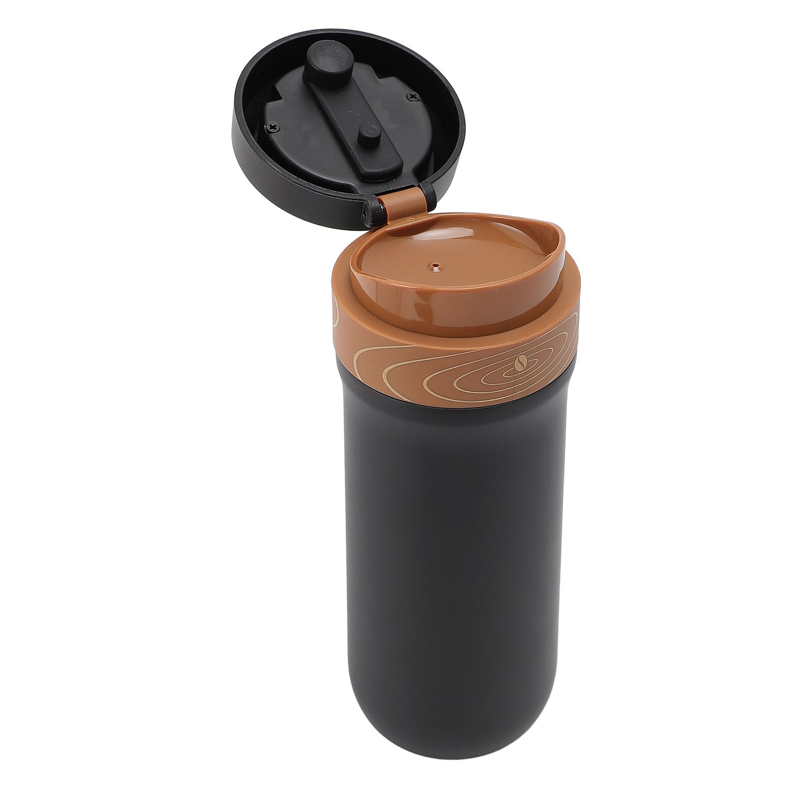 Sxhlseller de Prensa Francesa, Aislamiento de Acero Inoxidable de Doble Pared y Malla de Filtro de 4 Capas, Taza de café de Viaje con Aislamiento Térmico, Taza de café de Prensa