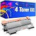 Produktbild Tito-Express PlatinumSerie 4 Toner XXL Black kompatibel mit Brother TN-2220 | Für DCP-7060D 7065DN 7070DW HL-2215 2220 2230 2240 2240D 2250DN 2270DW MFC-7360N 7460DN 7470D 7860DN 7860DW