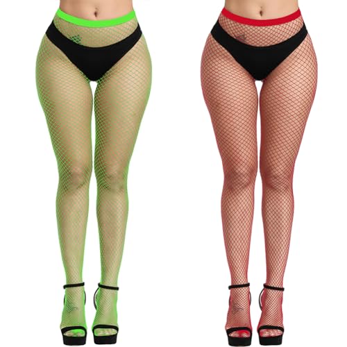 Image of Fishnet Stockings Womens High Waist Tights Sexy Sheer Mesh Pantyhose