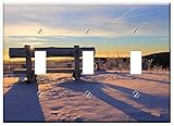 Switch Plate Triple Toggle - Fichtelberg Ore Mountains Keilberg Bank Sunrise
