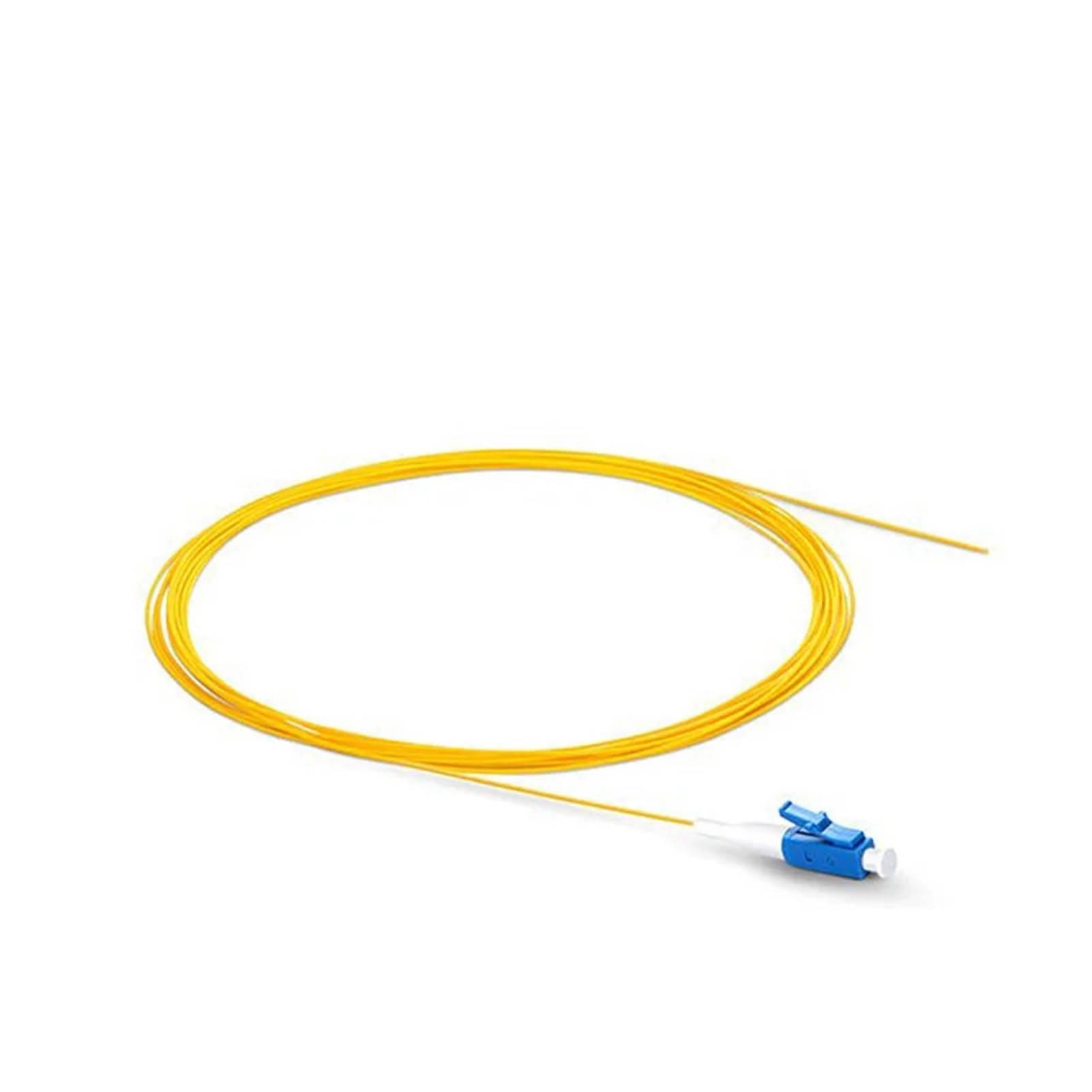 Cavalier Fibre Optique Pigtail, 0,9 mm, SM, LC, UPC, LC, A, 1,5 mètres, 9/125 μm, 60 pièces, 120 pièces(LC UPC 120pcs)