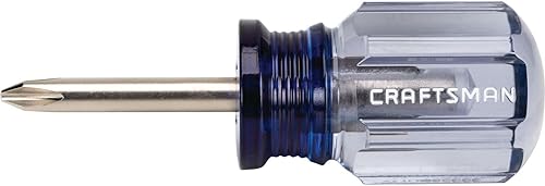 CRAFTSMAN Destornillador Phillips #2 x 1.5 pulgadas, mango de acetato (CMHT65003)
