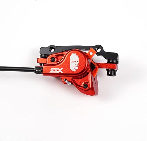 Miniatura 6 de Chooee Mountain Bike Hydraulic Disc Brake MTB Hydraulic Disc Brake Set Right Front 800mm Left Rear 1450mm Hydraulic BrakeBlackRed