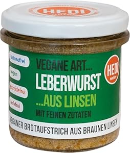 Vegane Art... Leberwurst mit feinen Zutaten 6 x 140 g