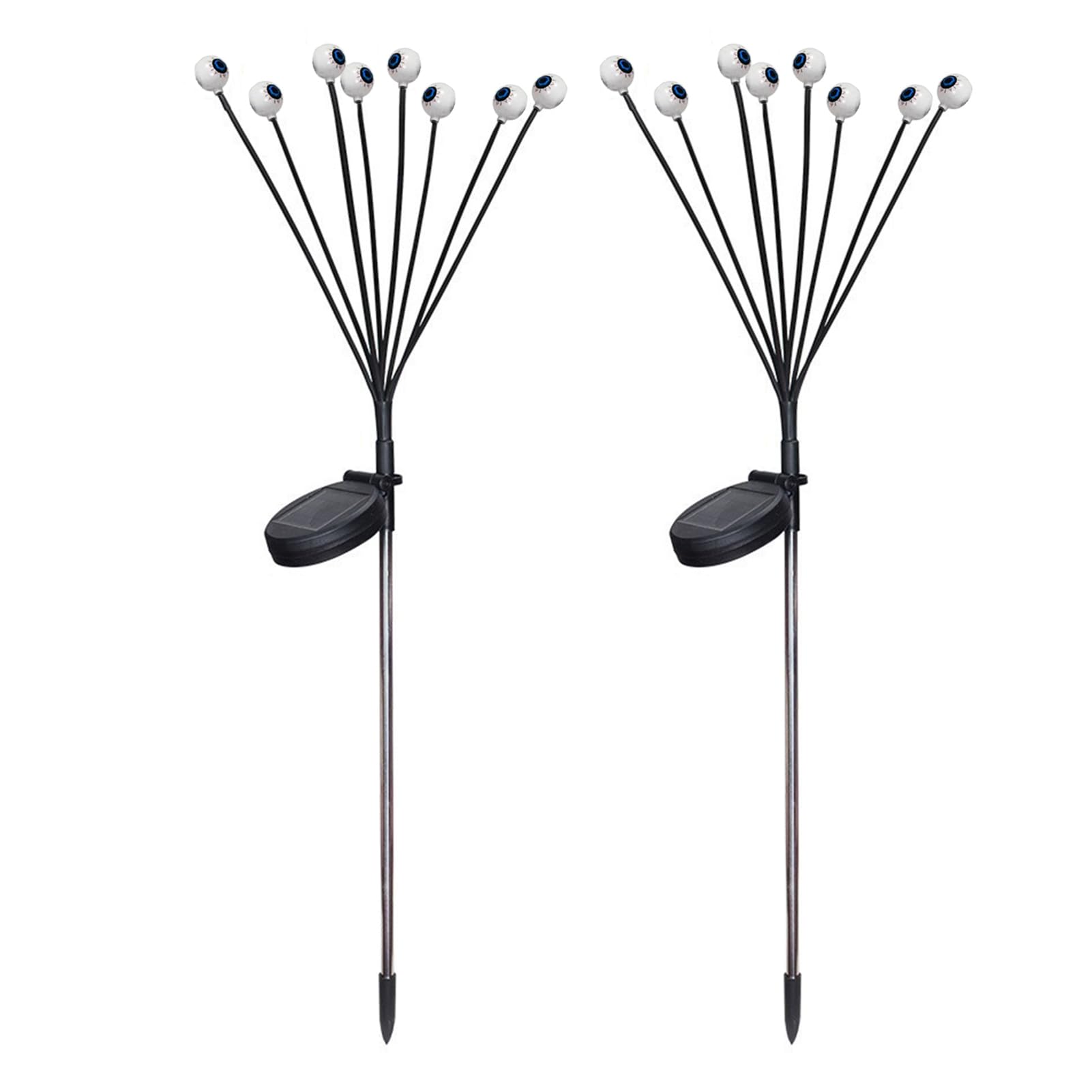 Lampade Halloween 2 Luci A Bulbo Oculare Solari Per Halloween - 16 LED, Impermeabili IP65, Perfette Per Decorare Giardino E Cortile Decorazioni Giardino Halloween