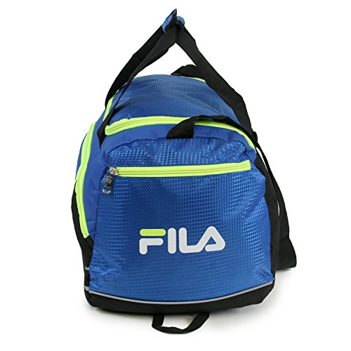 Bolsa esportiva Fila Advantage de 48 cm, Blue/Lime, One Size