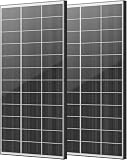 600W Bifacial Solar Panels 25% High Efficiency 300W Solar Panel 2Pack
