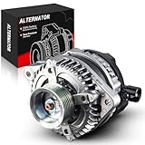 AOTPAT Upgraded Alternator for:-Honda Pilot 2009 2010 2011 3.5L, Odyssey 2008-2010 3.5L, for:-Ridgeline 2009-2011, for:-Acura MDX TL TSX ZDX, 12V 130Amp Clockwise 6-Groove Pulley, OE# 31100-RGW-A01