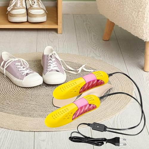 Qianly Aquecedor Elétrico para Calçados E Botas, Dispositivo Portátil de Secagem