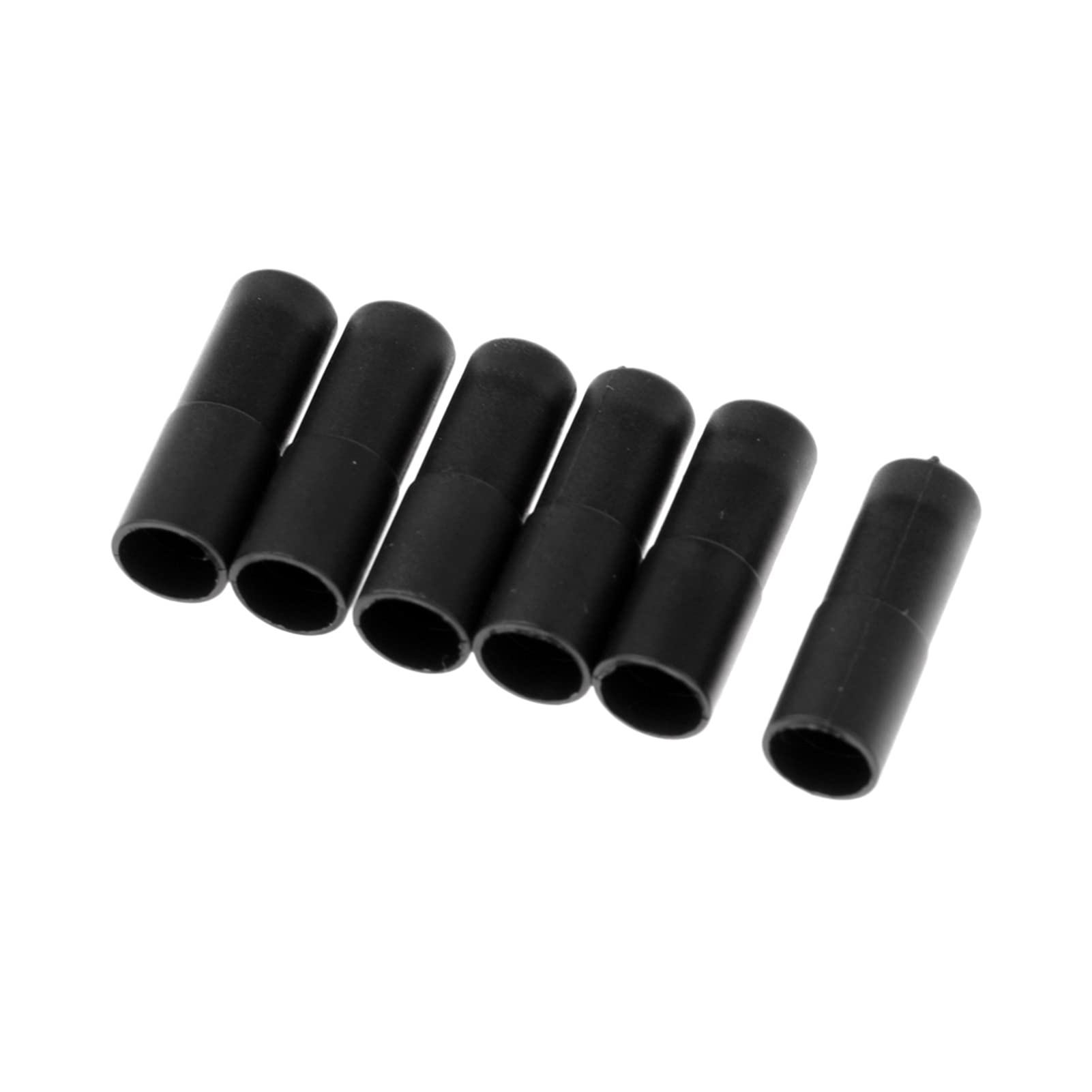 KEXYOAN Bike Cable End Caps 4mm/5mm Durable Derailleur Shift Brake Shifter Wire Cap Housing Ferrules Tube Tops Bicycle Replacement Set(5mm)