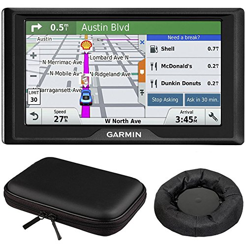 Drive 60LM GPS Navigator (US) - 010-01533-0C Mount and Case Bundle with GPS