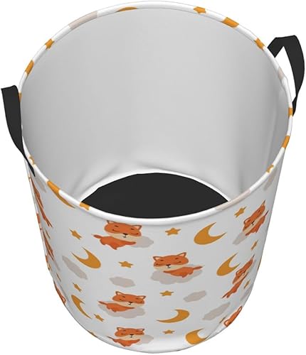 Miniatura 31 de Butterfly Laundry Hamper Large Collapsible Laundry Baskets with Handles Easy Carry Round Storage Basket Dirty Clothes Hamper Blanket Basket for