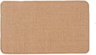 M&MKPET Natural Sisal Cat Scratcher Mat(65*40cm)Horizontal Cat Floor Scratching Pad Rug Scratch Pad for Cat Grinding Claws & Protecting Furniture