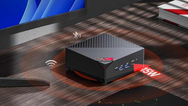 NiPoGi AMD Mini PC Ryzen 5 5500U,32GB DDR4 (3200MHz Dual Channel