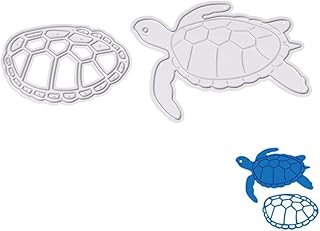 Sea Turtle Die Cut for Card Making,Sea Turtle Metal Cutting Dies Congratulations Die Cuts Happy Birthday Embossing Stencils Template for DIY Scrap-Booking Decor Wedding Birthday Blessing