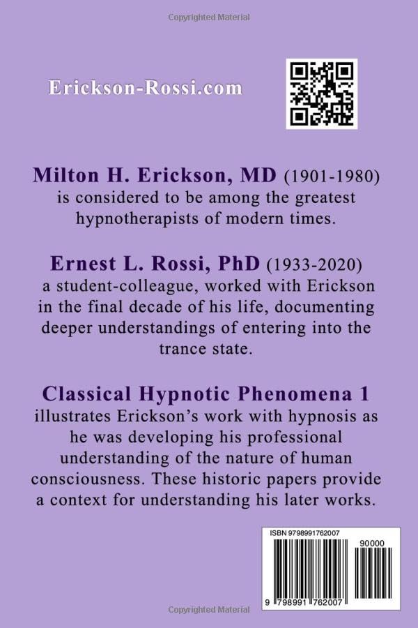 Amazon.ca: Milton H. Erickson: books, biography, latest update