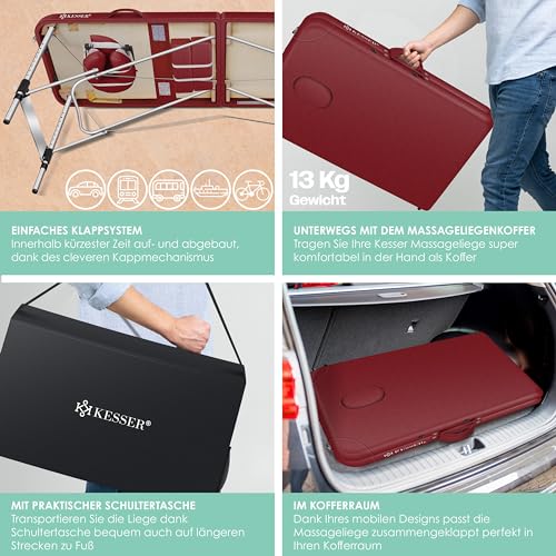 Table de Massage Mobile pliante Aluminium – Image 6