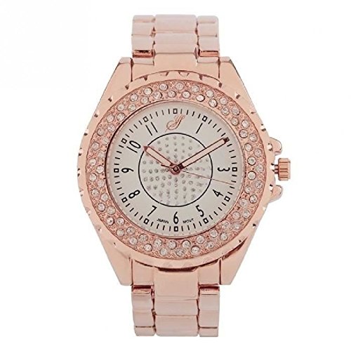 Jean Bellecour Unisex-Adult Analogue Classic Quartz Watch with Stainless Steel Strap A0267-5