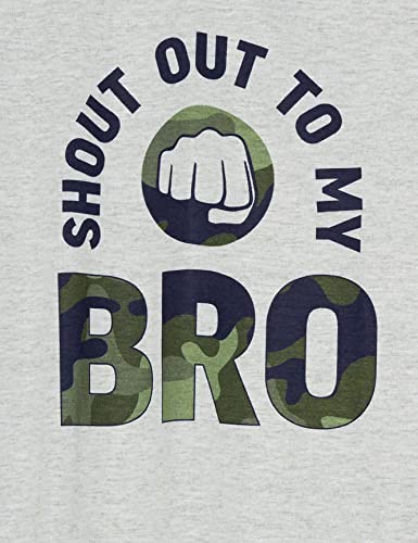 The Children's Place Boys' Short Sleeve Top and Shorts 2 Piece Pajama Sets3