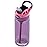 Contigo Aubrey Kids Water Bottle, 20oz, Eggplant, Spill-Proof Lid, Dishwasher Safe, Easy Clean, Purple and Pink