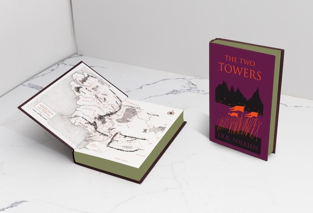 J. R. R. Tolkien Middle-earth Collector's Edition Set (5 Books): Hobbit, Silmarillion, Lord of the Rings (Fellowship, Two Towers, Return of the King)