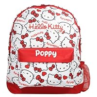 Hello Kitty Personalised Girls Backpack Bag Rucksack School