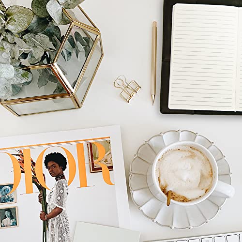 Samsill Notebook Portfolio - Business Portfolio For Women, Notebook Holder With Zipper Accessory Pocket, Refillable 5X8 Notepad, Black #TOP5