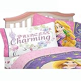 3pc Disney Tangled Twin Bed Sheet Set Princess Charming Bedding Accessories