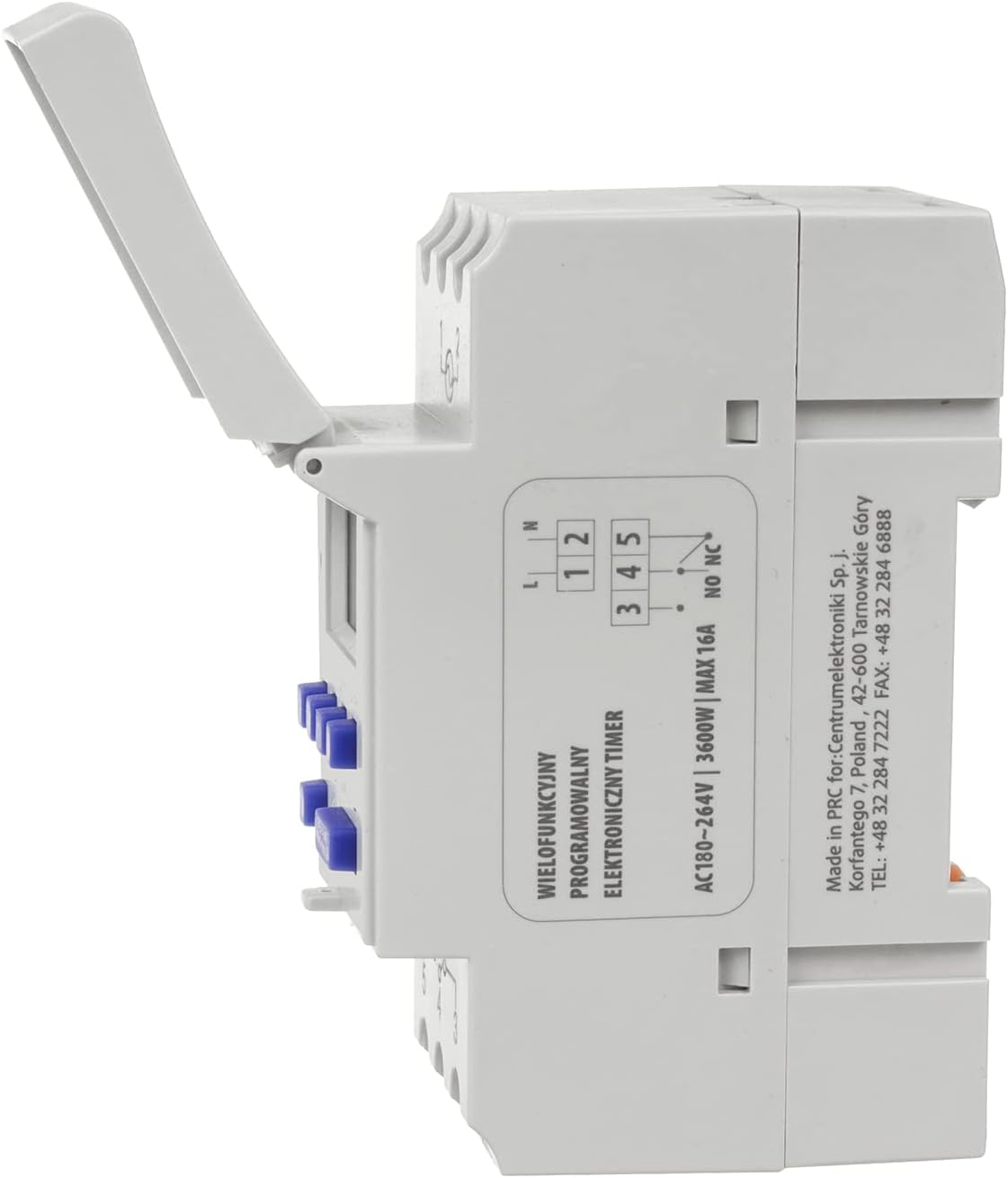 Close-up of the GreenBlue GB104 Digital Timer's control panel with buttons for programming.