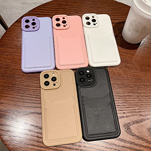 Protège-téléphone iPhone 14 Pro Max silicone antichoc porte-carte