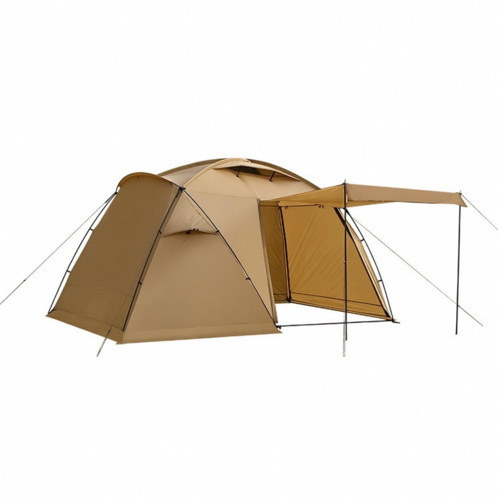 Tienda Campaña con Porche Versátil | Portátil, Carpa Camping con Toldo, Transpirable, Tienda Campaña cho smontable, para Actividas Al Libre
