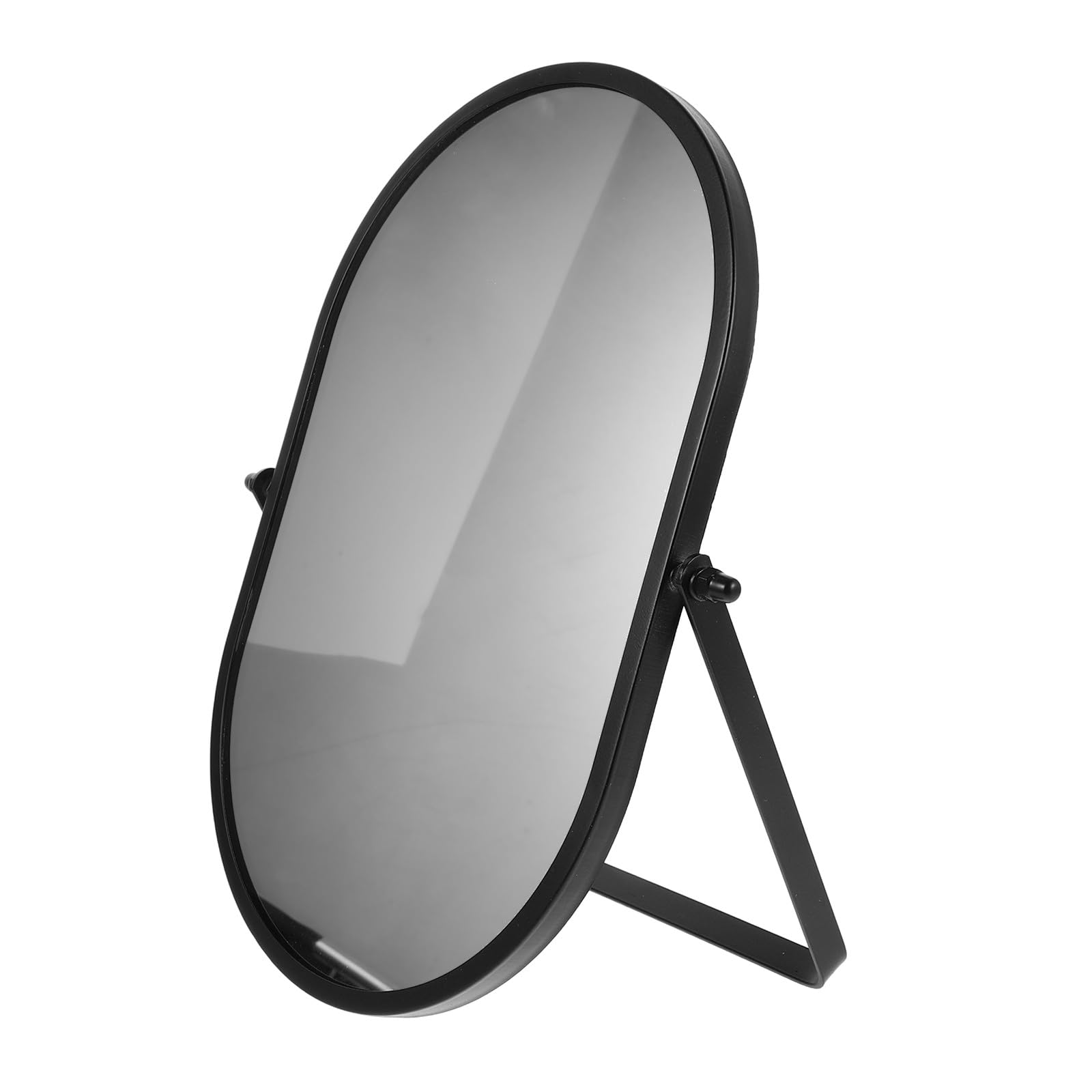 SHOWERORO Espejo de Maquillaje Plegable, Espejo de sobremesa Plegable para Uso en dormitorios, oficinas, hogares y Viajes, Color Negro.
