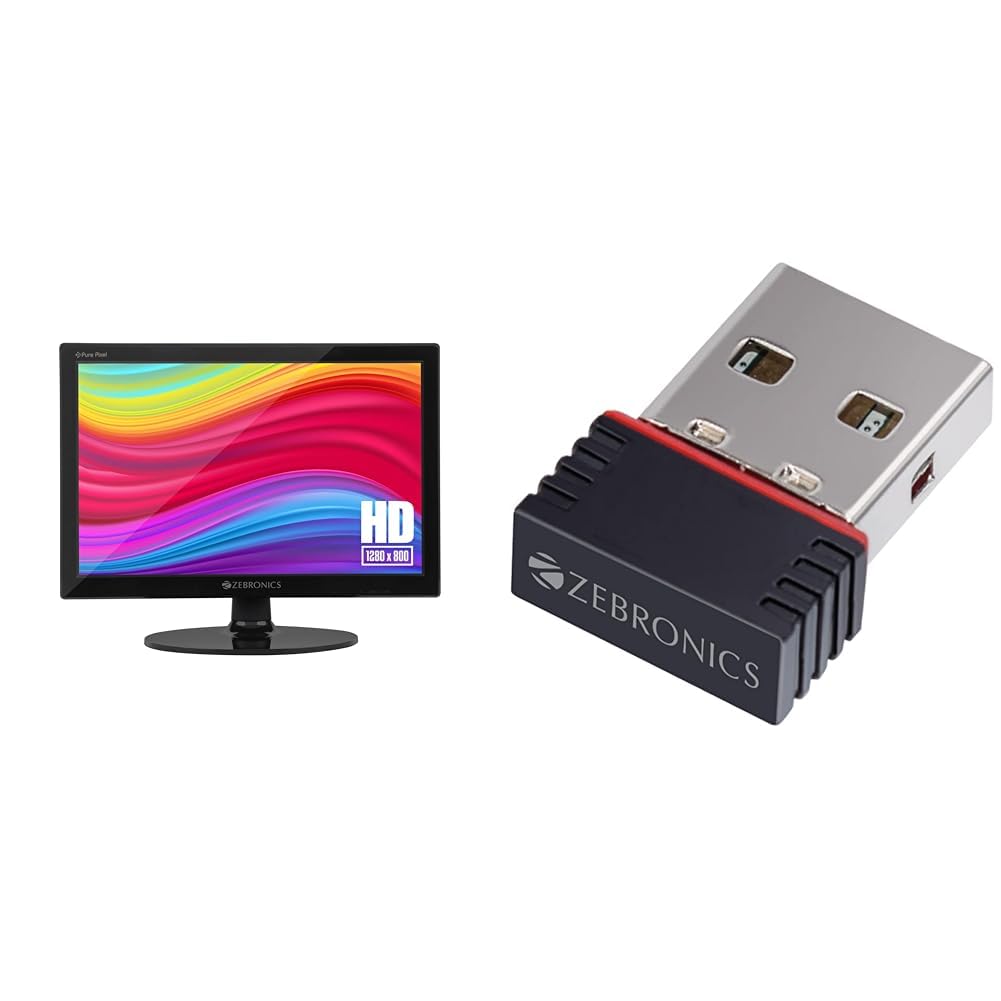 See full amazon price history chart for ZEBRONICS Zeb-V16HD LED Monitor with15.4 with Supporting HDMI, has VGA Input, HD 1280 x 800 Pixels, ZEBRONICS Zeb-V16HD LED Monitor with15.4 with Supporting HDMI, has VGA Input, HD 1280 x 800 Pixels, (B0BRHR886Y) Amazon Price History, Amazon Price Tracker