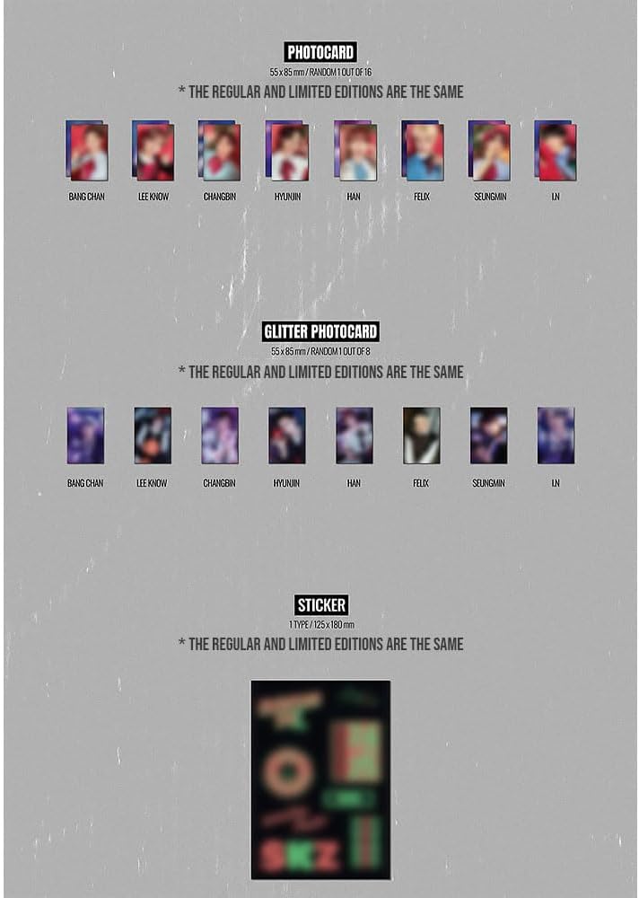 STRAY KIDS [Christmas EveL Holiday Special Single](Standard Ver.) + Pre-Order Gift & 3 Extra Photocards Set