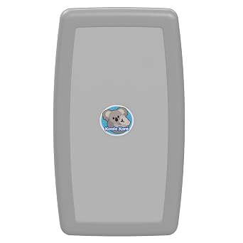 Koala Kare Surface-Mounted Horizontal Baby Changing Station, Model KB300-01 Grey