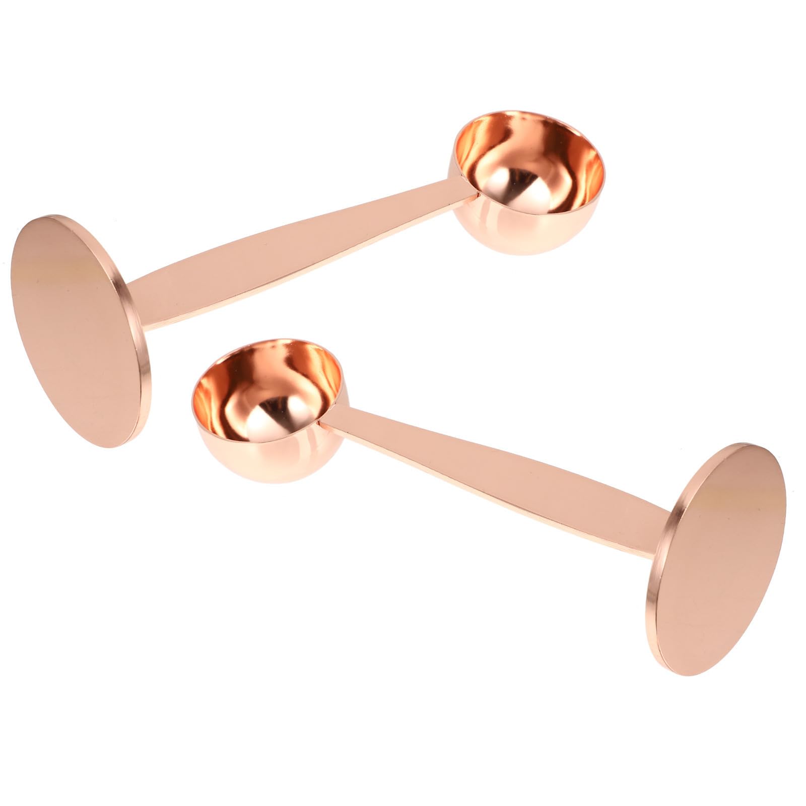 Cucharas de café ergonómicas en acero inoxidable para cafeteras espresso