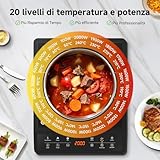 Zoom IMG-1 amzchef piastra ad induzione piano Zoom IMG-1 amzchef piastra ad induzione piano